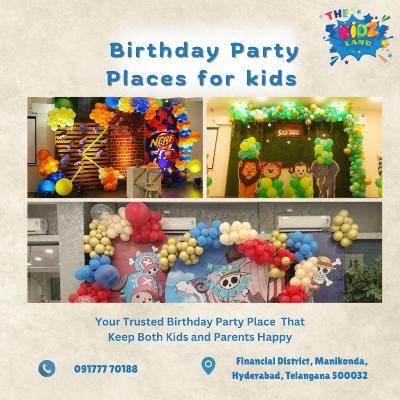 Birthday Party Places for Kids Gachibowli | 9177770188 |  The Kidz Land